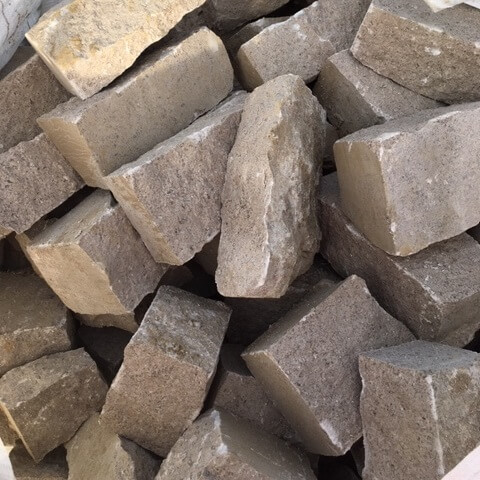 Random Dry Stone Walling Pieces Bagged by Buxton Architecural Stone