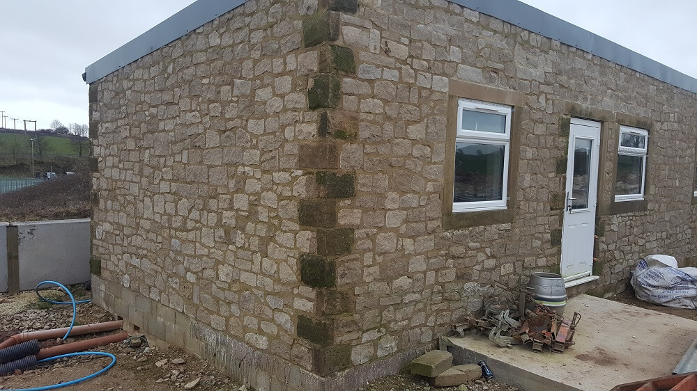 Buxton Architectural Stone Limestone New Build In Progress