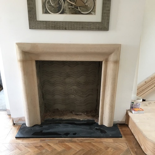 Buxton Architectural Supplied Limestone For Fireplace fitted Jason Petricca_sq