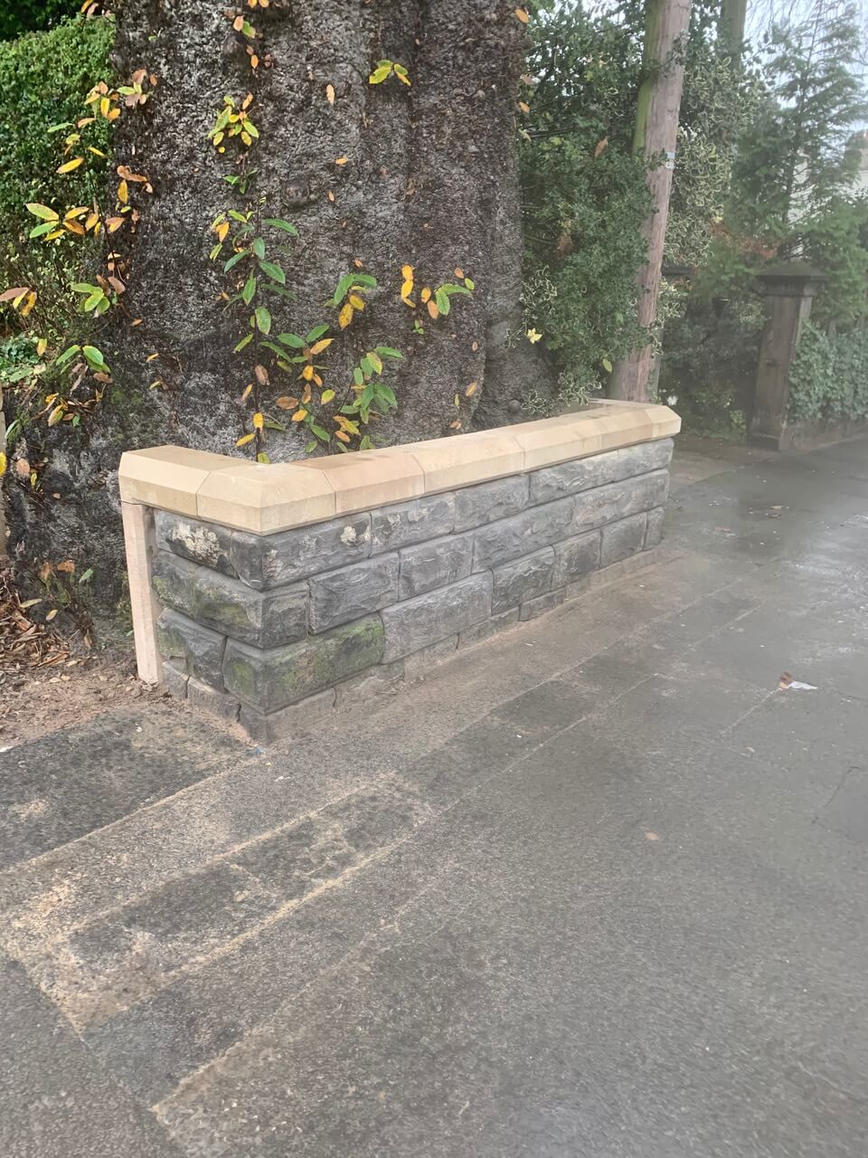 buxton architectual stone driveway walling coping