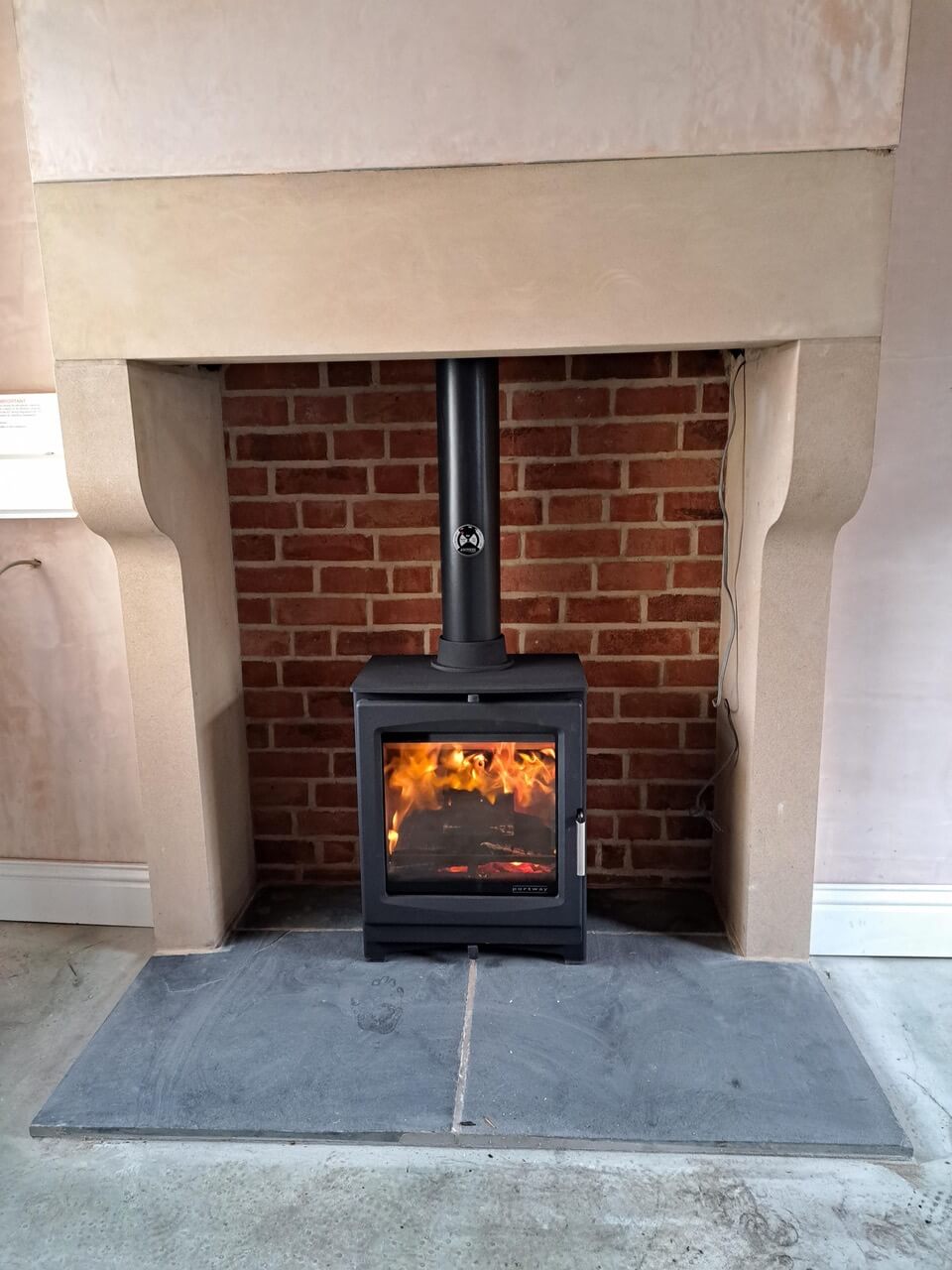 Natural Sandstone Fireplace Surround Head & Jambs