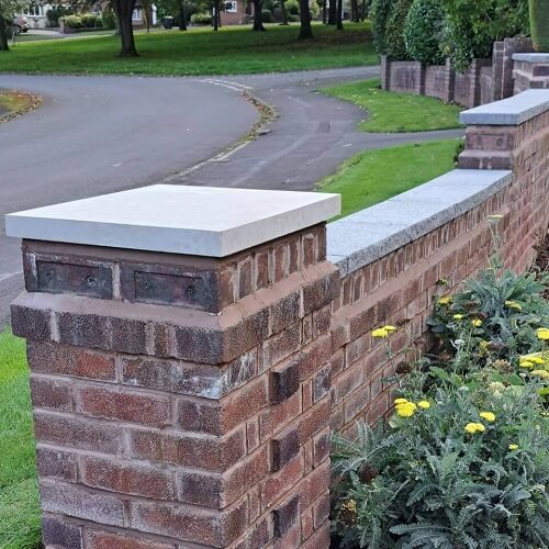 Buxton Architectural Stone Gate Piers Cap Flat Featured