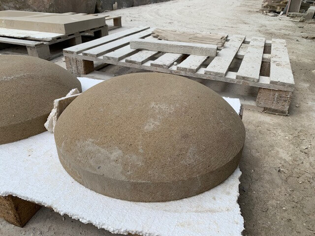 Buxton Architectural Stone Saddle Stones Closer